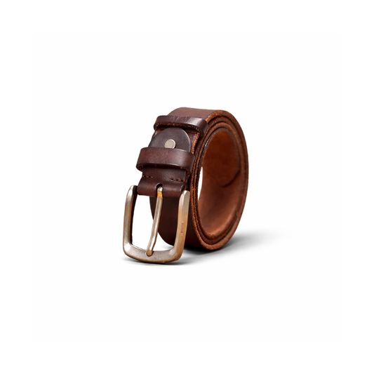Men’s Genuine Leather Pin Buckle Belt